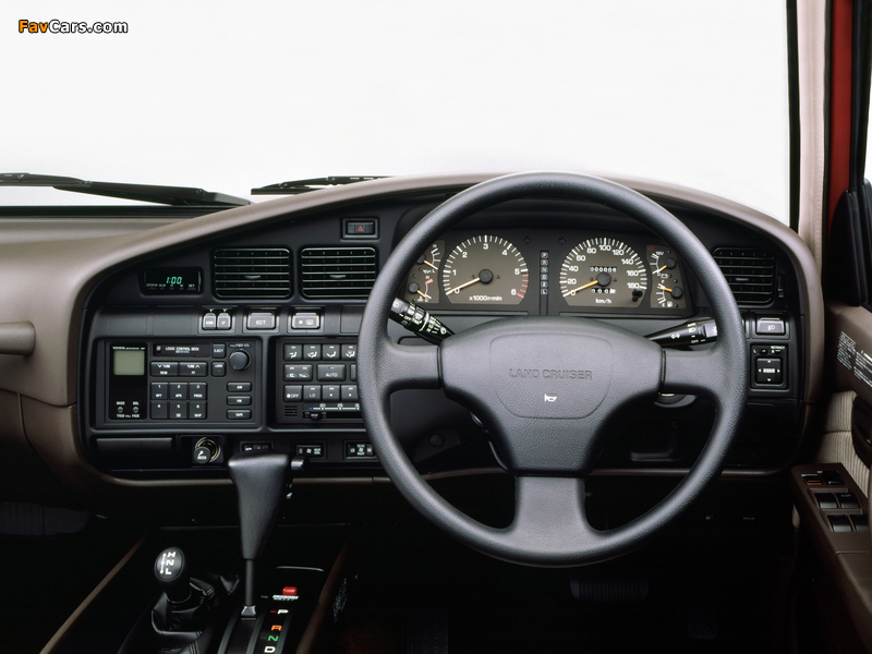 Toyota Land Cruiser 80 Wagon VX JP-spec (HZ81V) 1992–94 images (800 x 600)