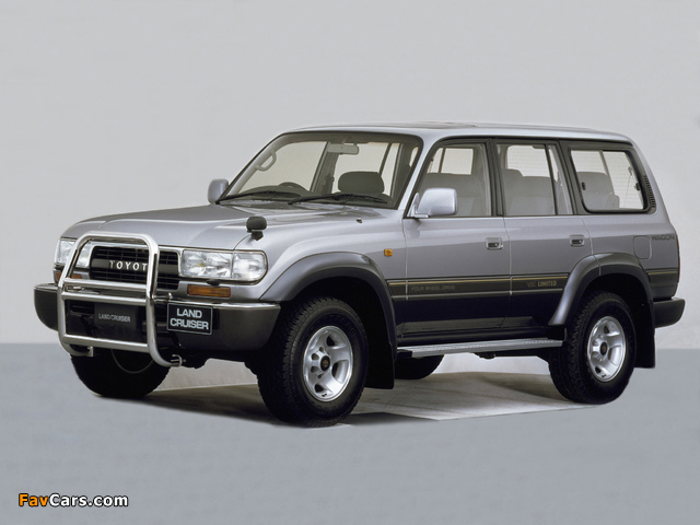 Toyota Land Cruiser 80 Wagon VX-Limited JP-spec (HZ81V) 1992–94 images (640 x 480)
