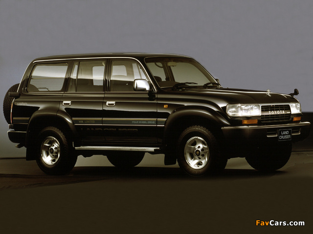 Toyota Land Cruiser 80 VAN VX-Limited Special Package JP-spec (HDJ81V) 1992–94 wallpapers (640 x 480)