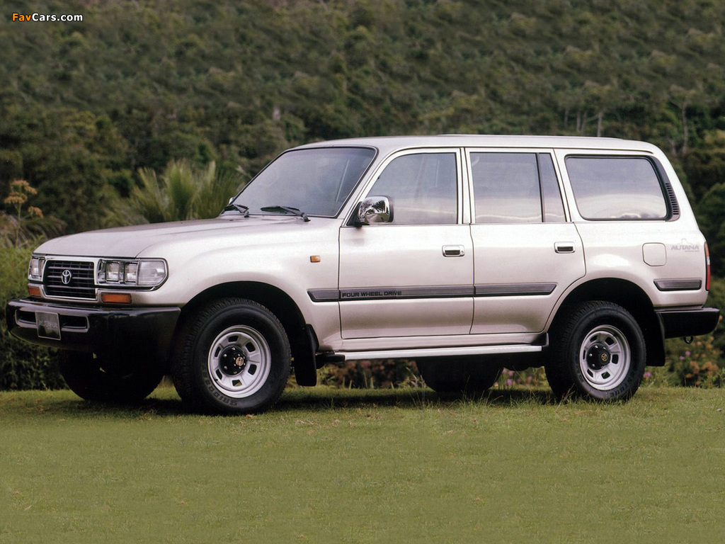 Toyota Land Cruiser 80 Autana STD 1995–2008 images (1024 x 768)