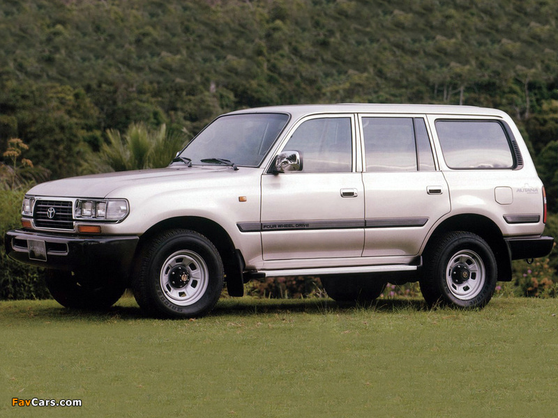 Toyota Land Cruiser 80 Autana STD 1995–2008 images (800 x 600)