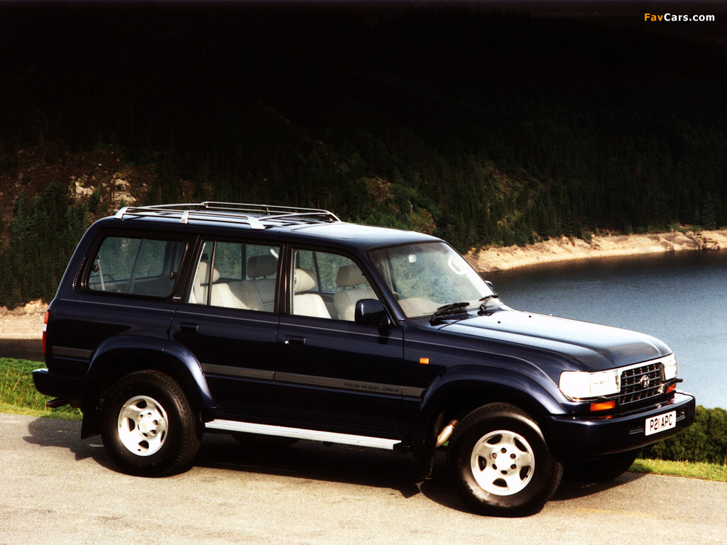 Toyota Land Cruiser 80 VX UK-spec (HZ81V) 1995–97 images (1024 x 768)