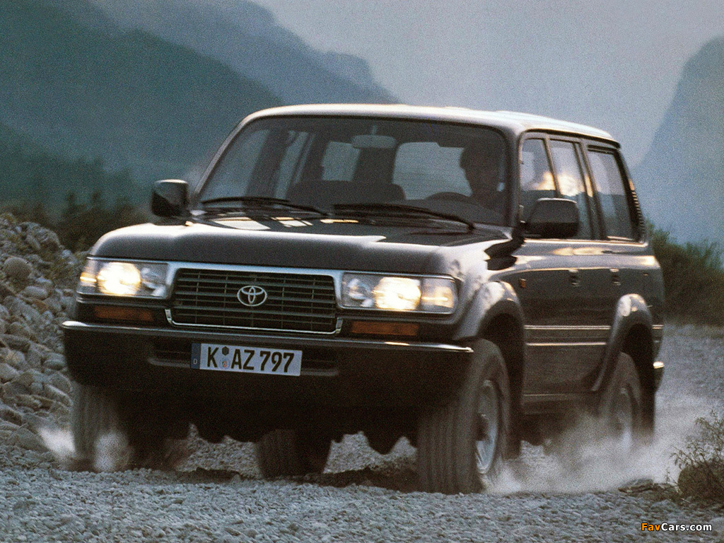 Toyota Land Cruiser 80 VX (HZ81V) 1995–97 photos (1024 x 768)