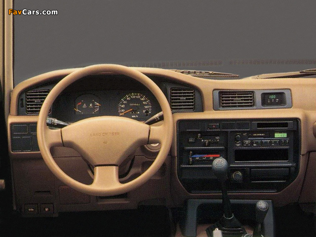 Toyota Land Cruiser 80 STD (HZ81V) 1995–97 pictures (640 x 480)