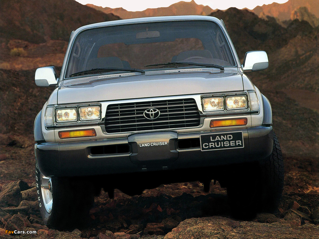 Toyota Land Cruiser 80 VX (HZ81V) 1995–97 pictures (1024 x 768)