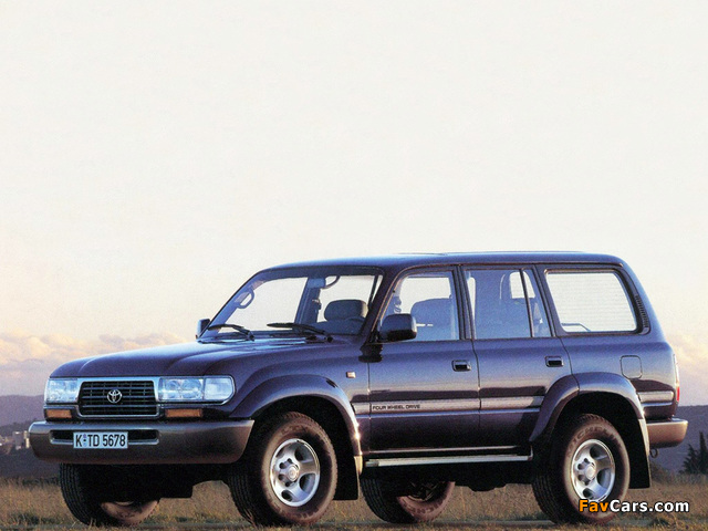 Toyota Land Cruiser 80 VX (HZ81V) 1995–97 pictures (640 x 480)