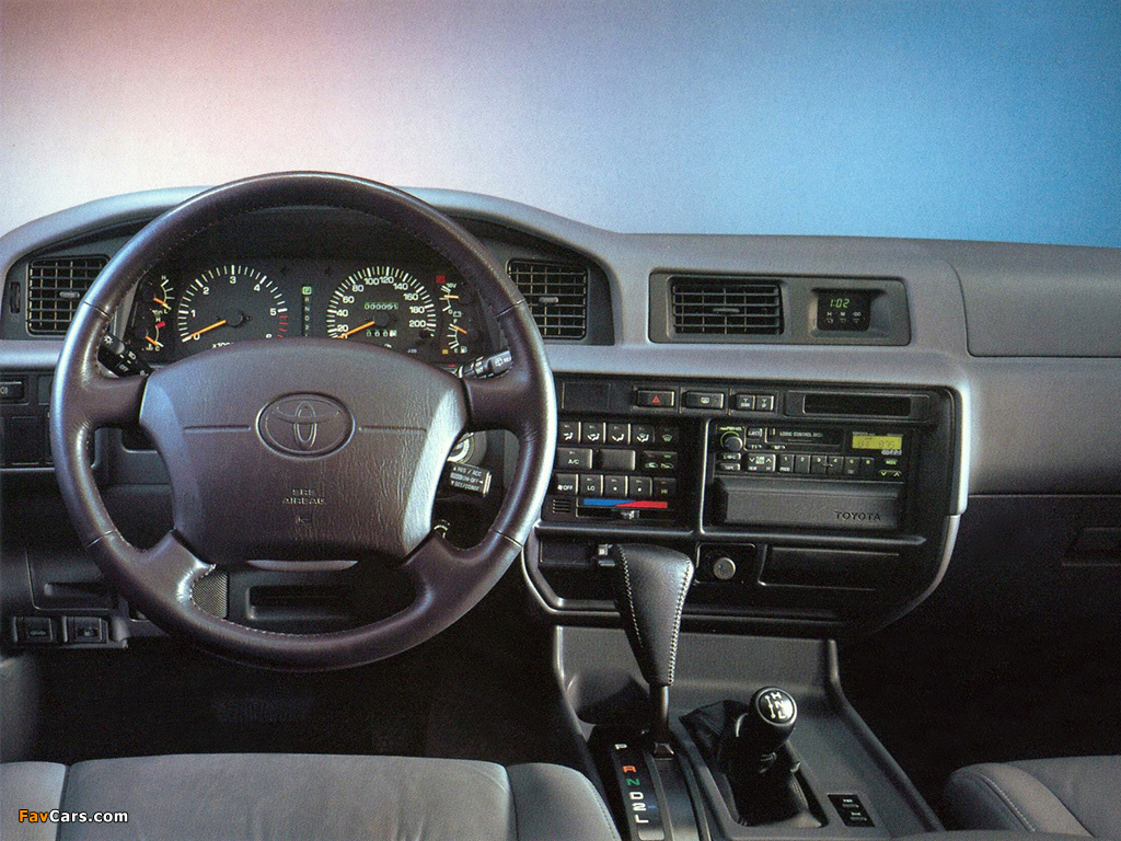 Toyota Land Cruiser 80 VX (HZ81V) 1995–97 wallpapers (1024 x 768)