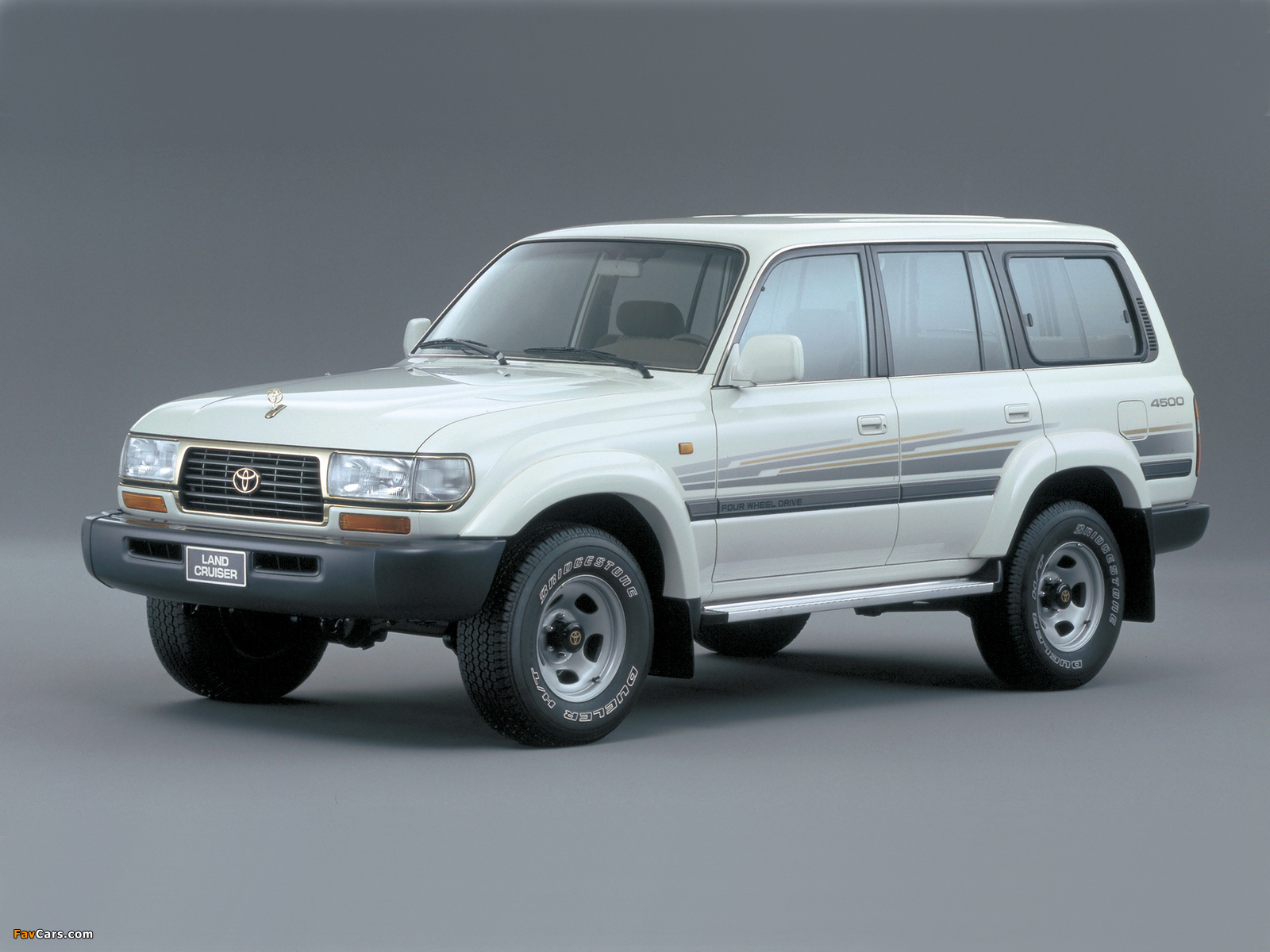 Toyota Land Cruiser 80 GX-R UAE-spec (FZJ80G) 1995–97 wallpapers (1600 x 1200)