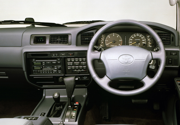 Toyota Land Cruiser 80 Wagon VX-Limited JP-spec (HZ81V) 1995–97 wallpapers