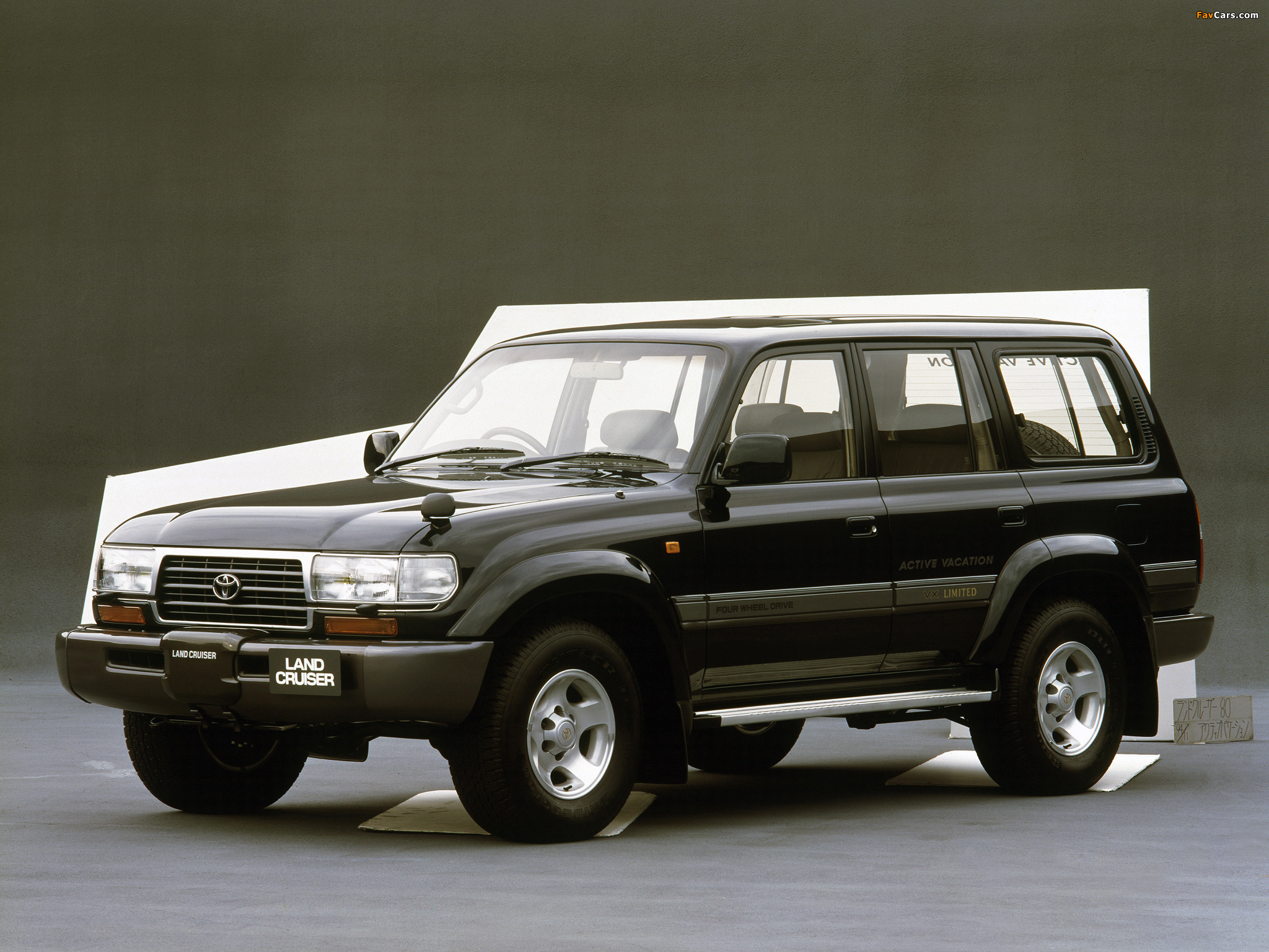Toyota Land Cruiser 80 VX-Limited Active Vacation JP-spec (HDJ81V) 1995–97 wallpapers (2048 x 1536)