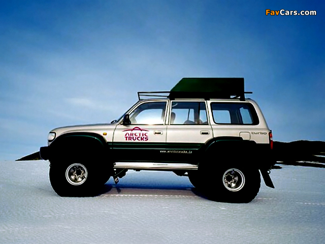 Arctic Trucks Toyota Land Cruiser AT44 Antarctica Expedition (HDJ81V) 1998 pictures (640 x 480)