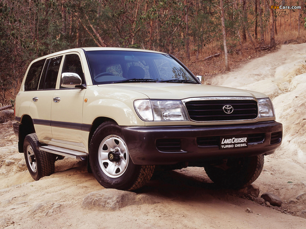 Toyota Land Cruiser 100 GXL AU-spec (J100-101) 1998–2002 pictures (1024 x 768)