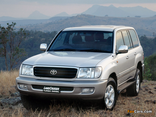 Toyota Land Cruiser 100 GXV TD AU-spec (HDJ101K) 1998–2002 wallpapers (640 x 480)