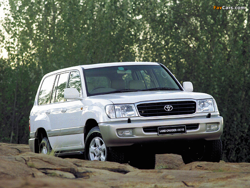 Toyota Land Cruiser 100 VX ZA-spec (J100-101) 1998–2002 wallpapers (800 x 600)