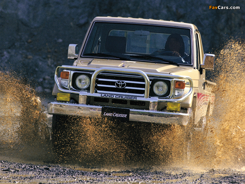Toyota Land Cruiser Pickup (J79) 1999–2007 photos (800 x 600)
