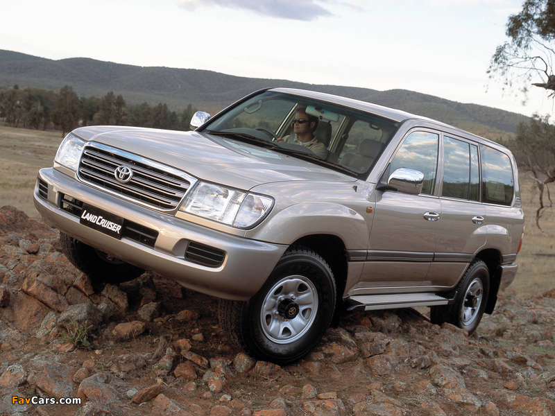 Toyota Land Cruiser 100 GXL AU-spec (J100-101) 2002–05 photos (800 x 600)