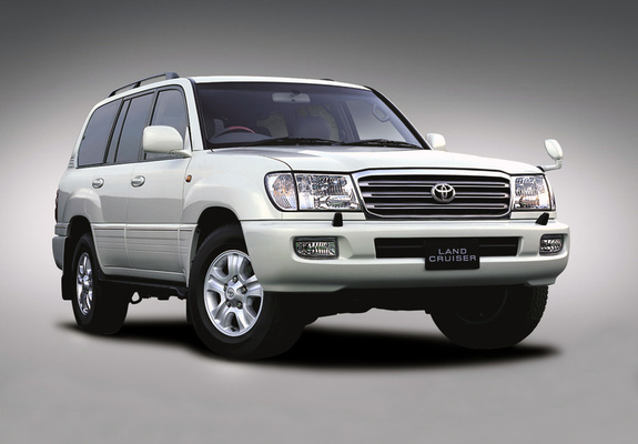 Toyota Land Cruiser 100 Wagon VX Limited JP-spec (J100-101) 2002–05 wallpapers