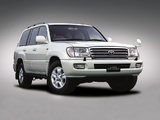 Toyota Land Cruiser 100 Wagon VX Limited JP-spec (J100-101) 2002–05 wallpapers
