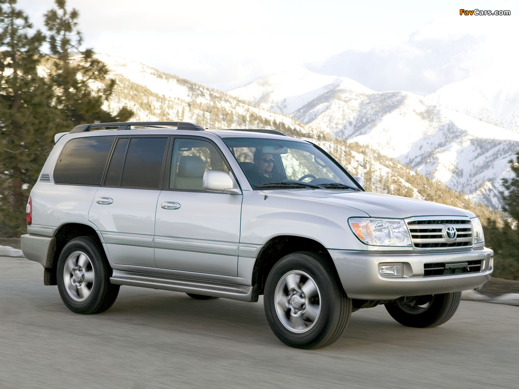 Toyota Land Cruiser 100 US-spec (UZJ100W) 2005–07 photos (1024 x 768)