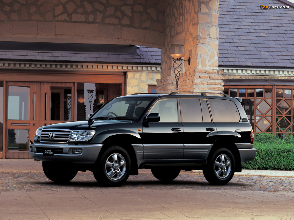 Toyota Land Cruiser 100 Wagon VX Limited G-Selection Touring Edition JP-spec (UZJ100W) 2005–07 wallpapers (1024 x 768)