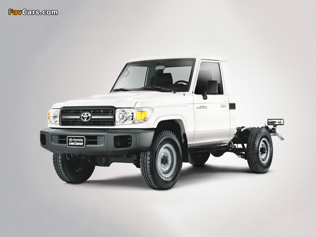 Toyota Land Cruiser Cab Chassis (J79) 2007 images (640 x 480)