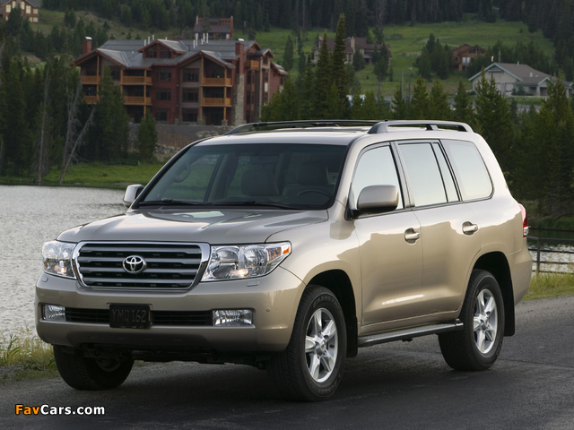 Toyota Land Cruiser 200 US-spec (URJ200) 2007–12 images (640 x 480)