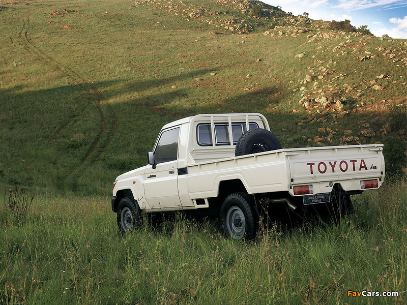 Toyota Land Cruiser Pickup ZA-spec (J79) 2007 images (800 x 600)