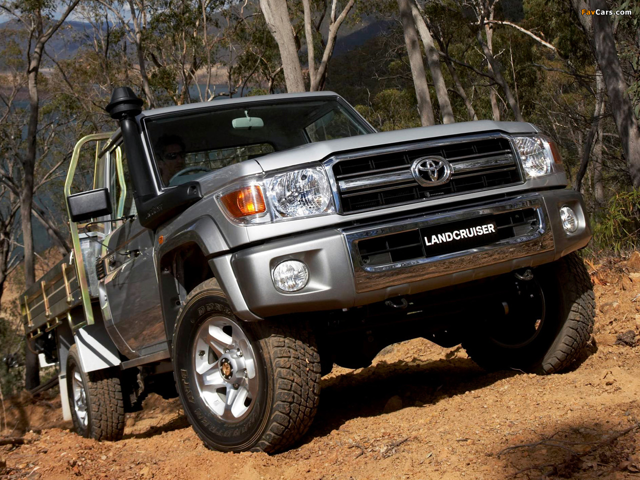 Toyota Land Cruiser Cab Chassis GXL (J79) 2007 images (1280 x 960)