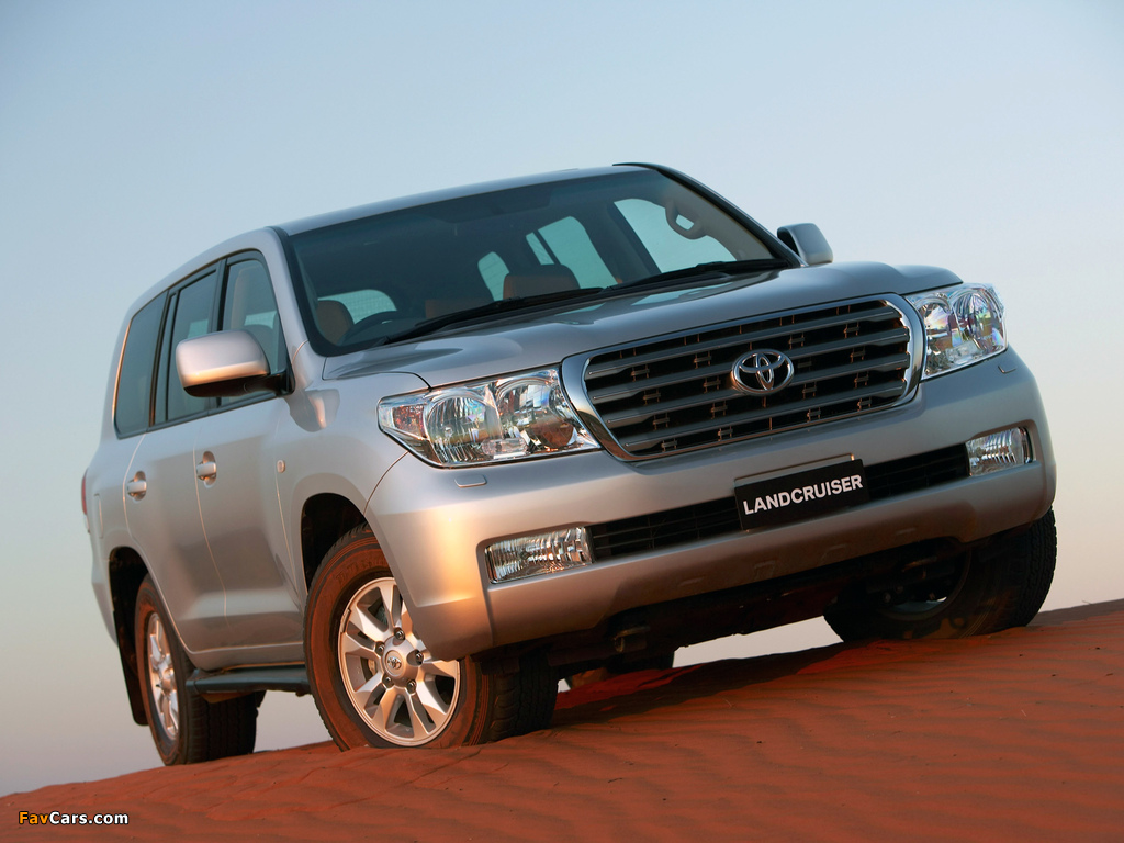 Toyota Land Cruiser 200 Sahara AU-spec (UZJ200) 2007–12 images (1024 x 768)