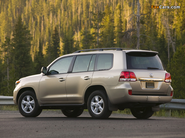 Toyota Land Cruiser 200 US-spec (URJ200) 2007–12 photos (640 x 480)