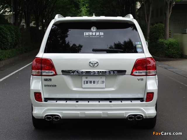 Branew Toyota Land Cruiser 200 ZX (UZJ200W) 2007 photos (640 x 480)