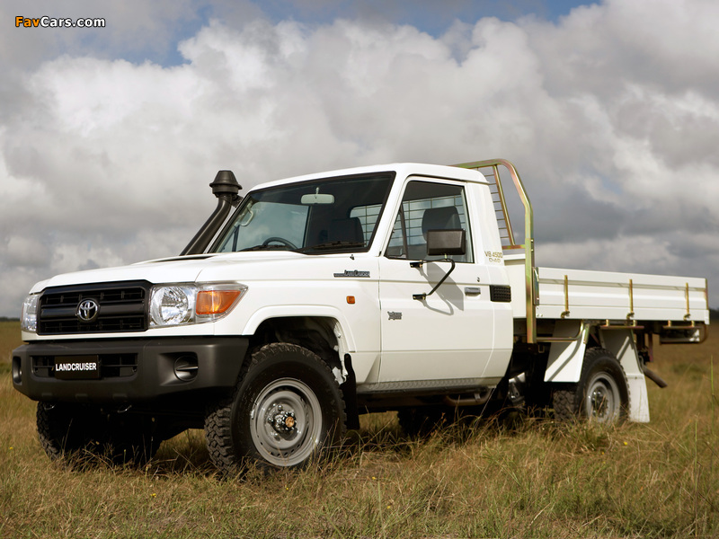 Toyota Land Cruiser Cab Chassis WorkMate (J79) 2007 pictures (800 x 600)