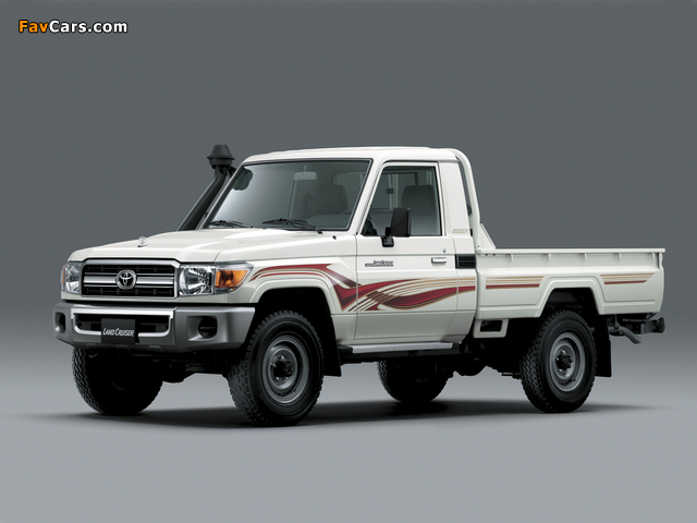 Toyota Land Cruiser Pickup (J79) 2007 pictures (640 x 480)