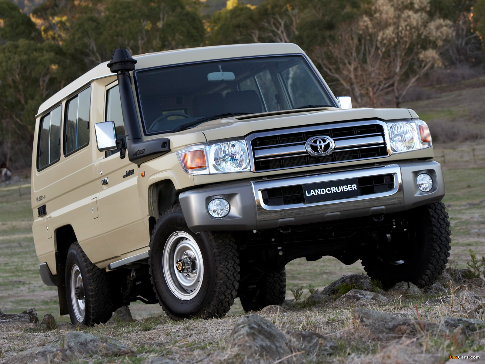 Toyota Land Cruiser Troop Carrier ZA-spec (J78) 2007 pictures (1600 x 1200)