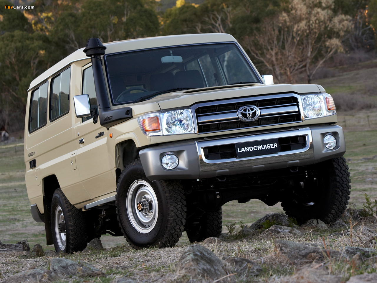 Toyota Land Cruiser Troop Carrier ZA-spec (J78) 2007 pictures (1280 x 960)
