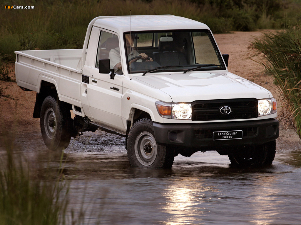 Toyota Land Cruiser Pickup ZA-spec (J79) 2007 pictures (1024 x 768)