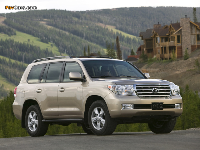 Toyota Land Cruiser 200 US-spec (URJ200) 2007–12 wallpapers (640 x 480)