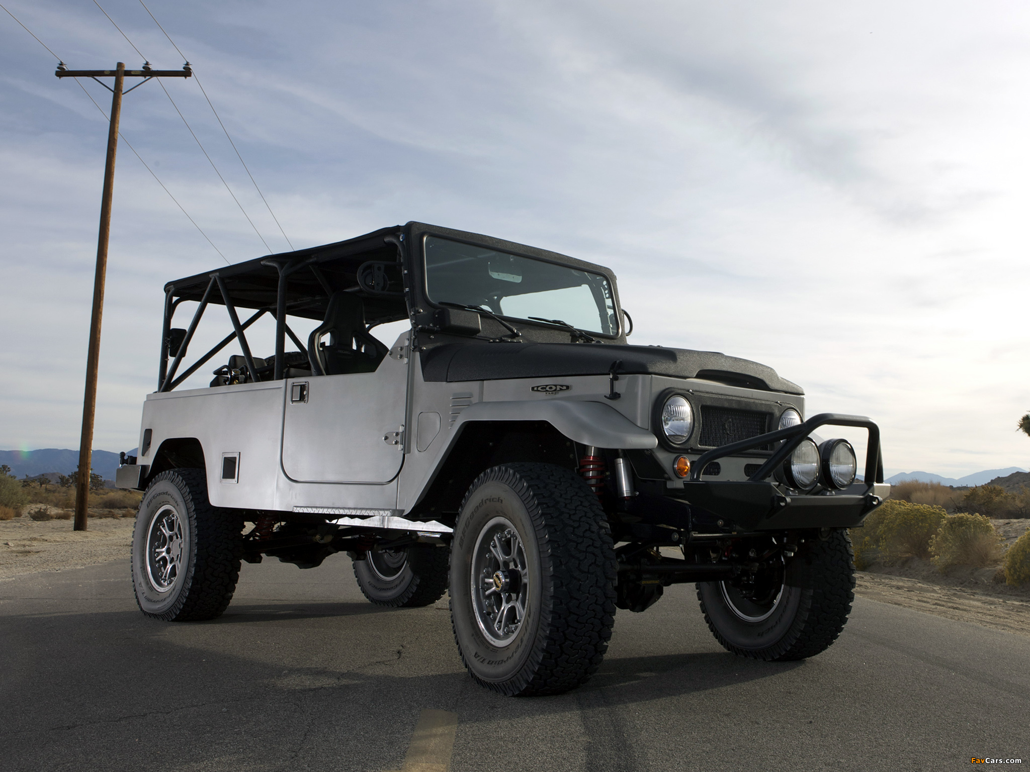 ICON Toyota Land Cruiser BAJA 1000 Limited Edition (FJ43) 2008 images (2048 x 1536)