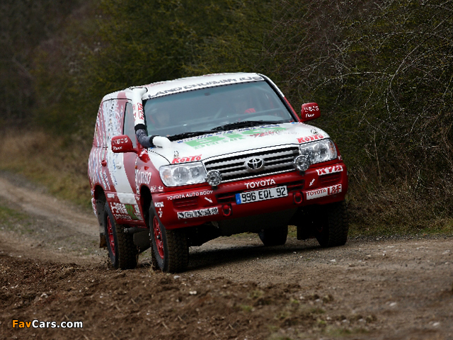 Auto Body Toyota Land Cruiser 100 Dakar Rally Car (J100-101) 2008 photos (640 x 480)
