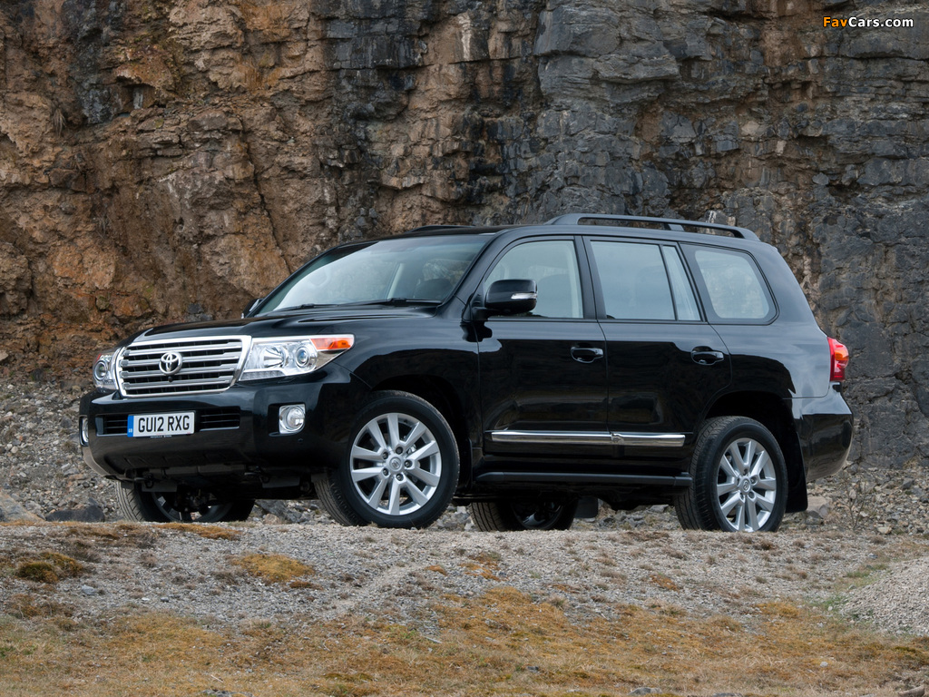 Toyota Land Cruiser V8 UK-spec (VDJ200) 2012 images (1024 x 768)