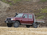 Toyota Land Cruiser Double Cab Chassis WorkMate (VDJ79) 2012 photos