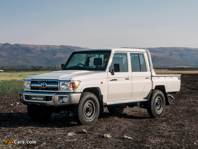 Toyota Land Cruiser Double Cab ZA-spec (J79) 2012 pictures (640 x 480)