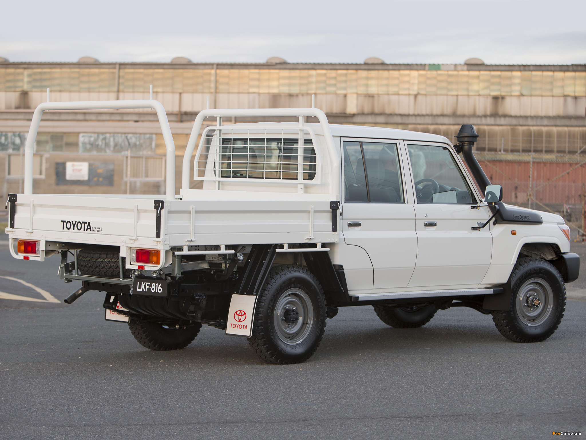 Toyota Land Cruiser Double Cab Chassis WorkMate (VDJ79) 2012 pictures (2048 x 1536)