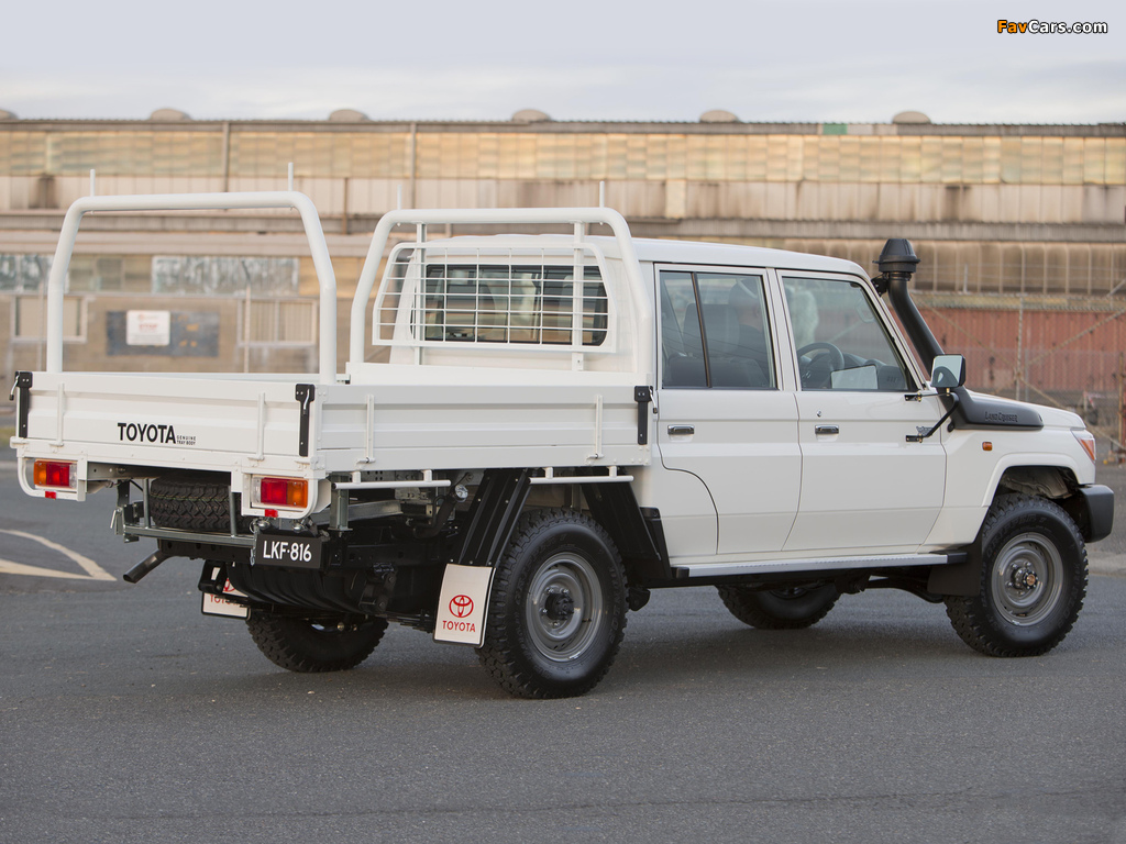 Toyota Land Cruiser Double Cab Chassis WorkMate (VDJ79) 2012 pictures (1024 x 768)