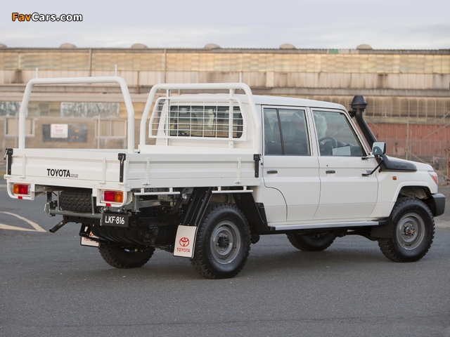 Toyota Land Cruiser Double Cab Chassis WorkMate (VDJ79) 2012 pictures (640 x 480)