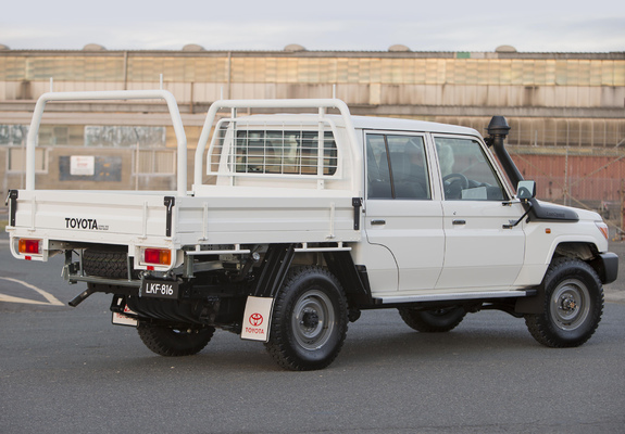 Toyota Land Cruiser Double Cab Chassis WorkMate (VDJ79) 2012 pictures