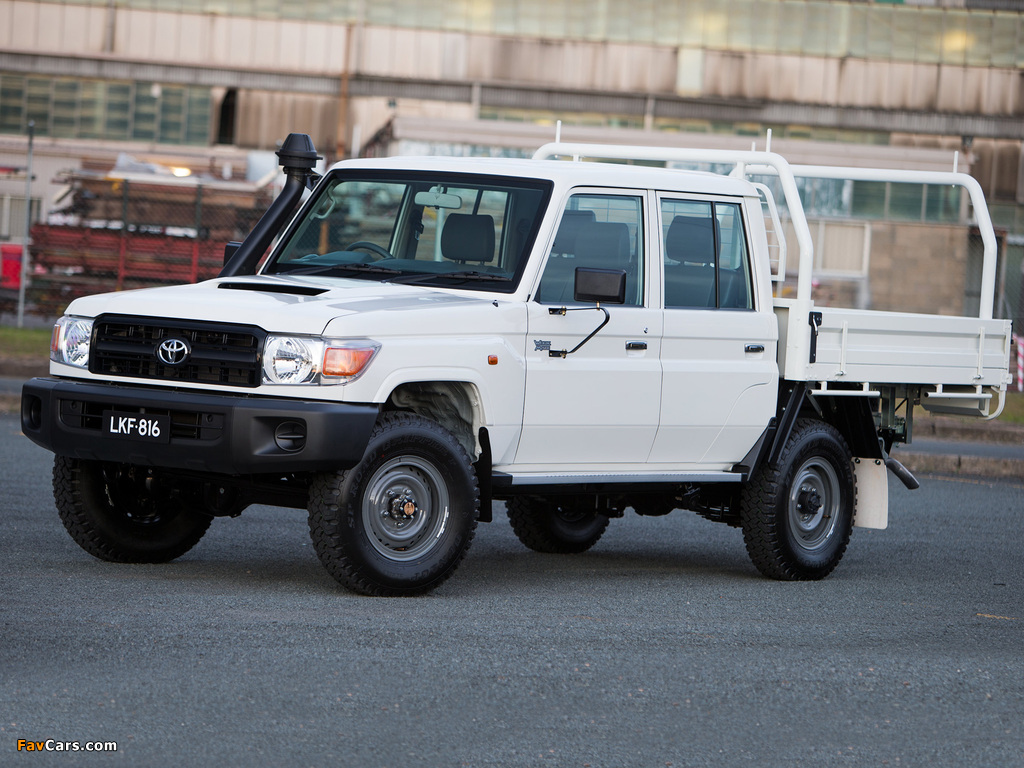Toyota Land Cruiser Double Cab Chassis WorkMate (VDJ79) 2012 pictures (1024 x 768)