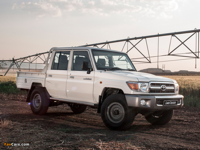 Toyota Land Cruiser Double Cab ZA-spec (J79) 2012 wallpapers (800 x 600)
