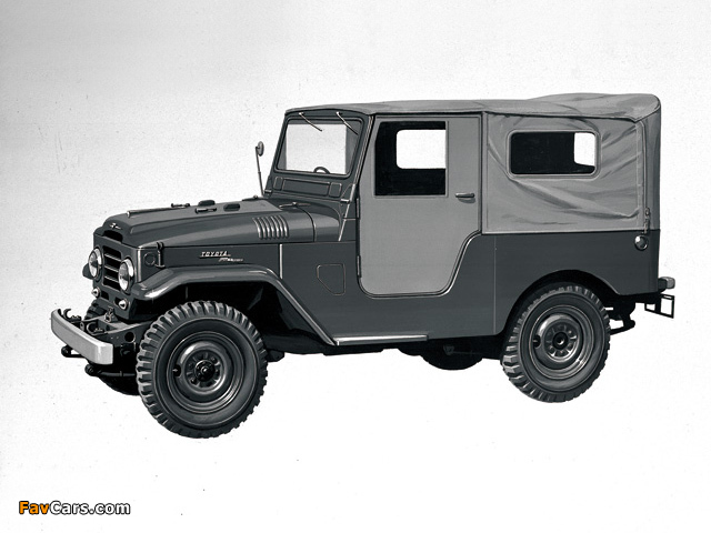 Toyota Land Cruiser Canvas Top (FJ25) 1955–60 wallpapers (640 x 480)