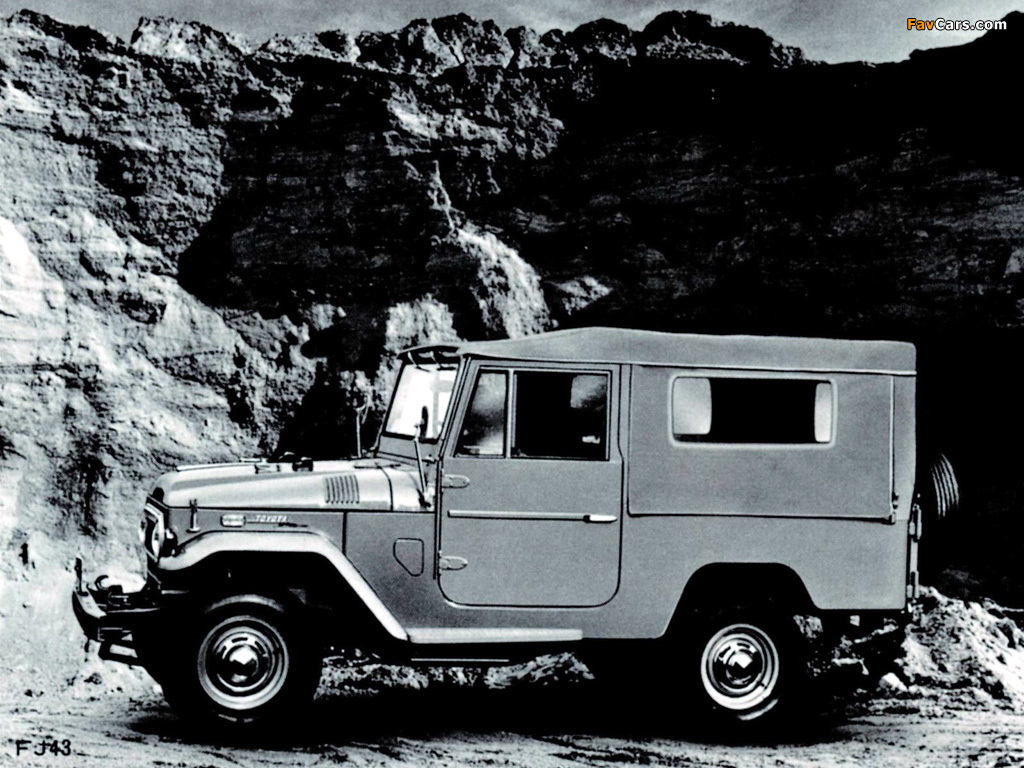 Toyota Land Cruiser (FJ43L) 1960–73 wallpapers (1024 x 768)